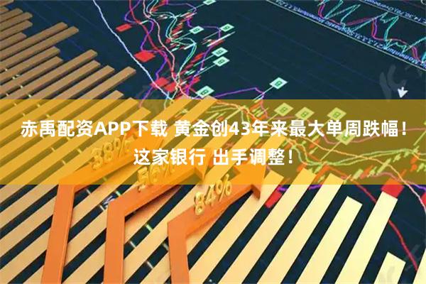 赤禹配资APP下载 黄金创43年来最大单周跌幅！这家银行 出手调整！