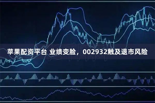 苹果配资平台 业绩变脸，002932触及退市风险
